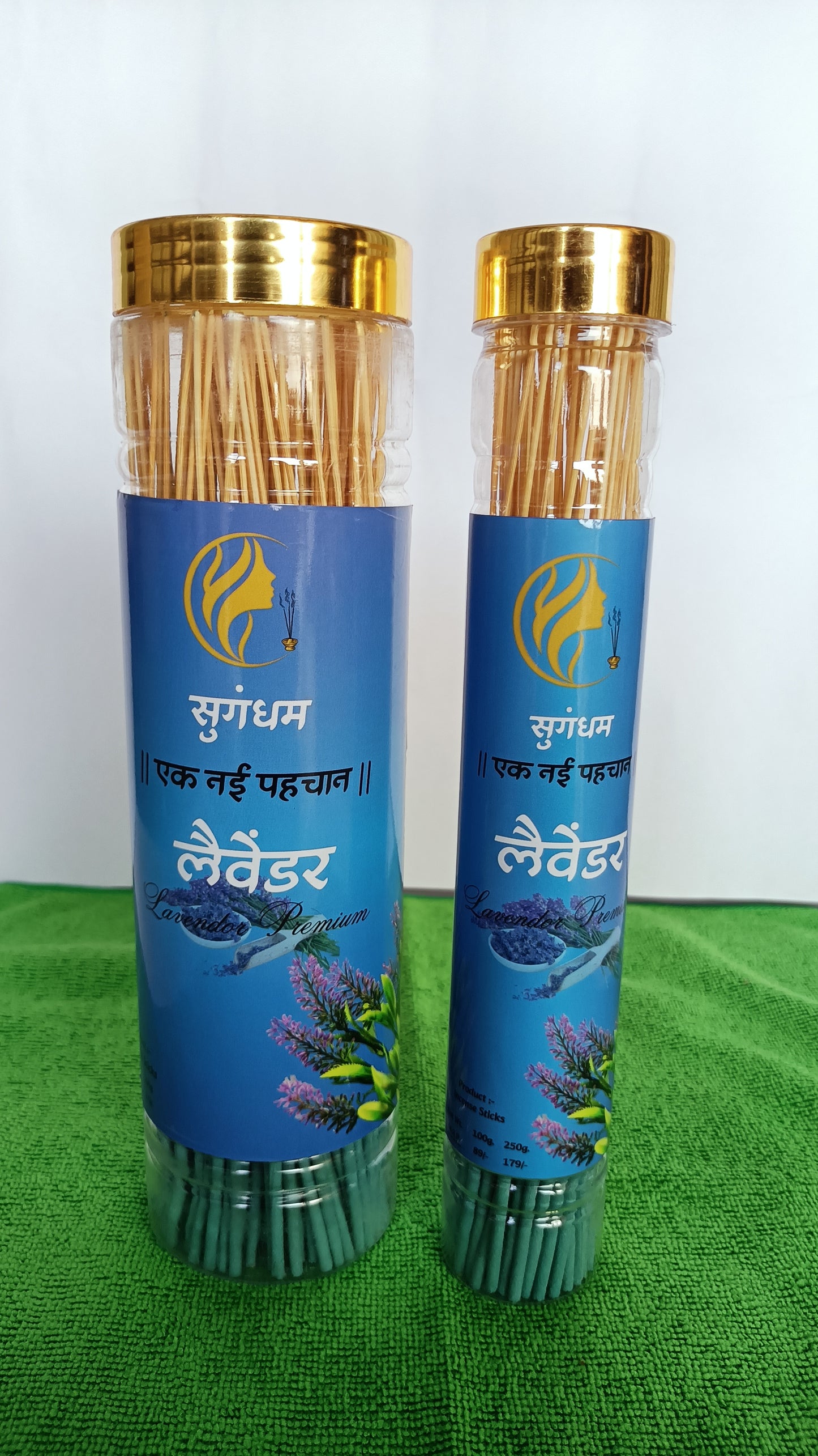 Lavender Agarbatti ā 250g + 100g Free | Calming Incense Sticks with Free Stand