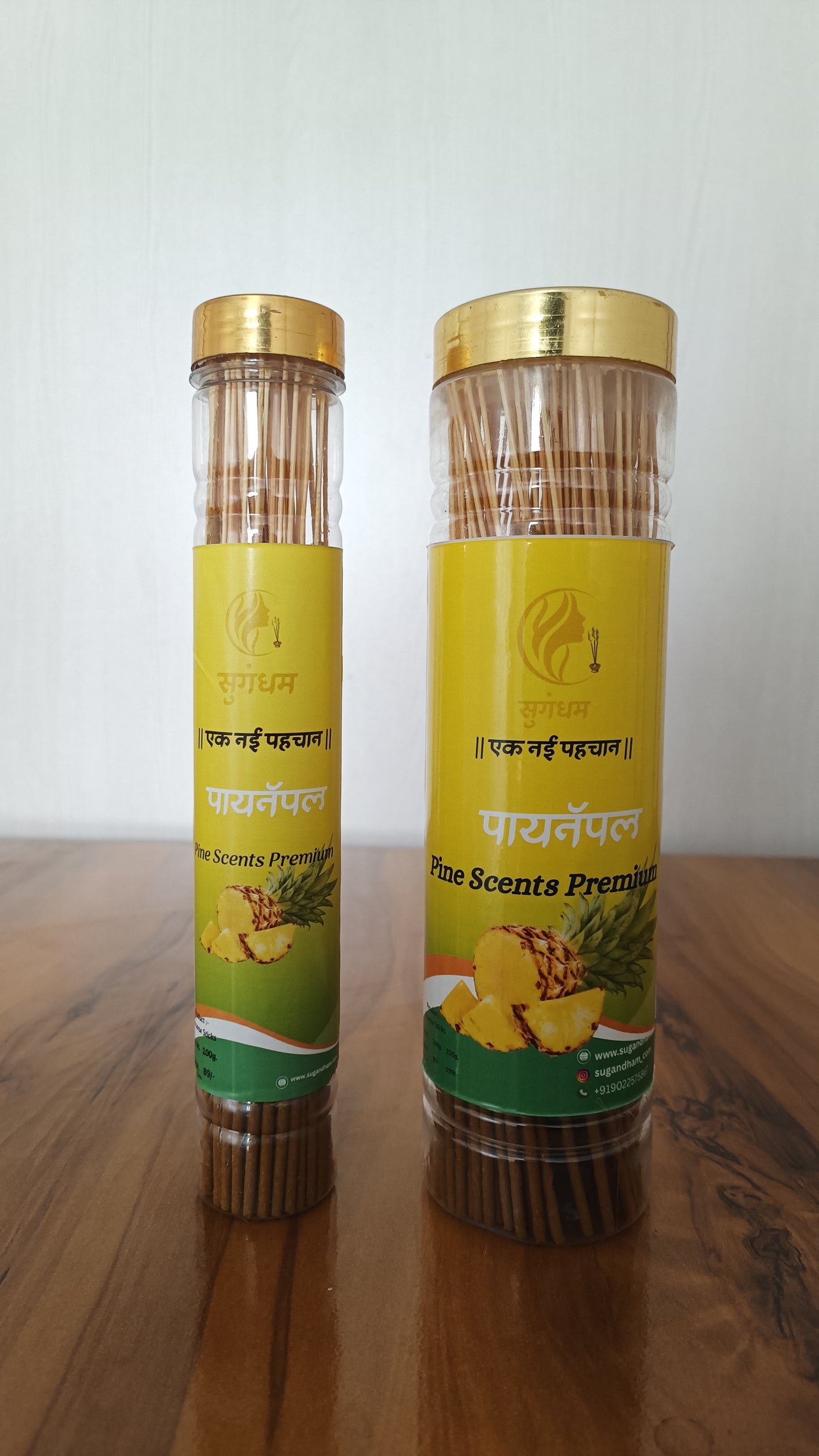 Crafted Pineapple Premium incense sticks
